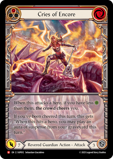 Cries of Encore (Extended Art)